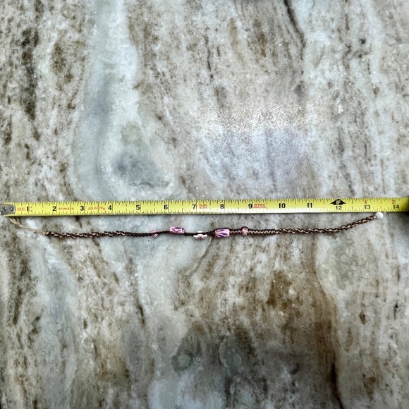 Beachy Pink Flower Necklace - Picture 4 of 5